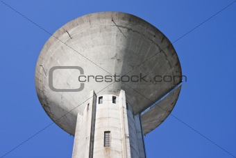 Top of a French water tower