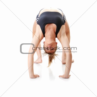 Woman doing exercise