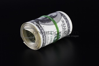 money black background