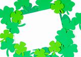 St. Patrick's Day Note blank notecard