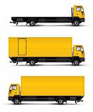 Truck car template