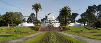 conservatory of flowers full panorama