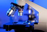 Microscopes and Scientific Equipment In A Laboratory