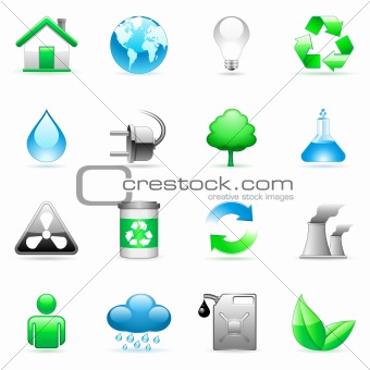 Environmental icons.