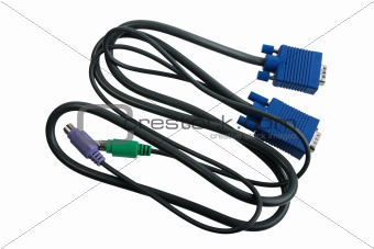 Cable for monitor commutation.