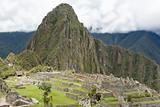 Overview of Machu Picchu Inca ruins Peru