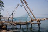Chinese fishing nets found in Cochin, India