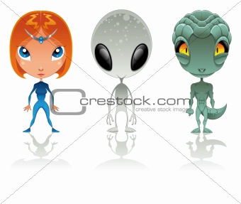 Types of aliens