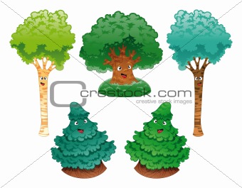 Family of trees