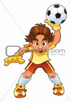 Young Goalkeeper
