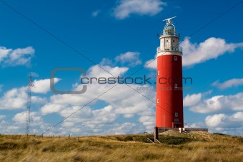 Old lighthouse on a seashore