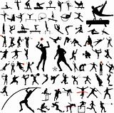 sport silhouettes
