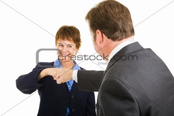 Business Team - Fist Bump
