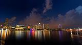 Night View of Singapore City