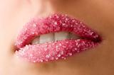 sugar lips close up