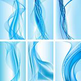 Set of abstract  background vector