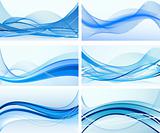 Set of abstract backgrounds