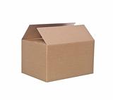 Open cardboard Box