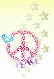 shiny peace and heart social value logo
