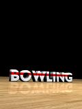 bowling on wooden parquet