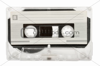 Audio cassette (tape) isolated
