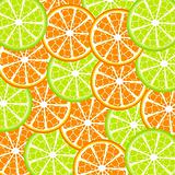 Vector illustration of lime and orange background