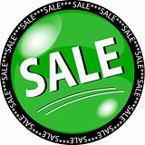 green sale button