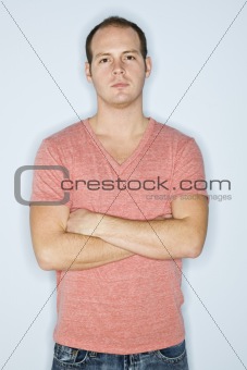 Man Standing with Arms Crossed