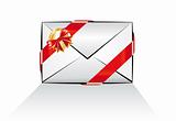 Christmas Email Message Icon 