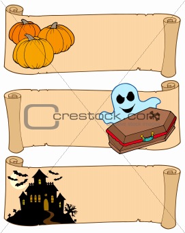 Halloween banners collection 2