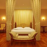 Classical sleeping room