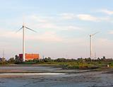 wind-mill electric generating plant