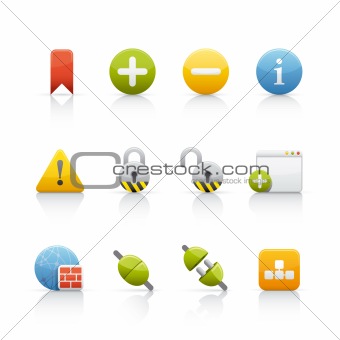 Icon Set - Internet and Comunications