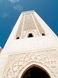 Tower of mosque in Casablanca