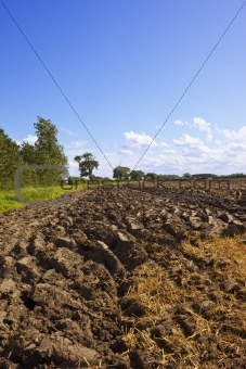 ploughed soil