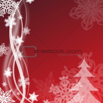 red christmas design