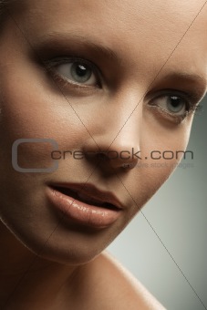 Close-up of Woman's Face