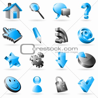 Vector web icons.