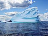 Iceberg in Ocean of Newfoundland