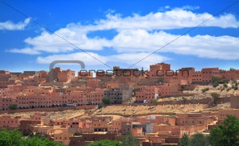 small Moroccan town
