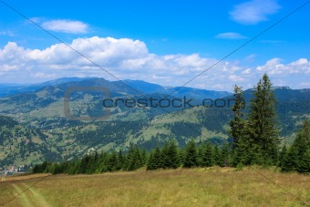 Rodnei Mountains, near Borsa Resort