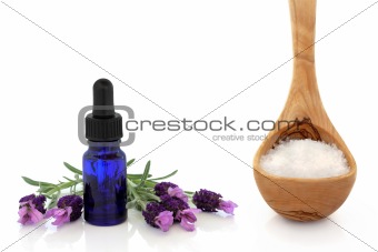 Lavender Herb Essence and Sea Salt