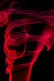 abstract red smoke .