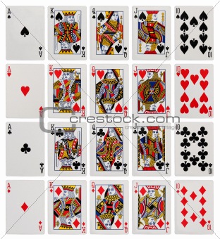 Royal Flush, poker cards