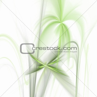 Abstract elegance background. Green - white palette.