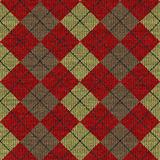 tartan knitwork pattern