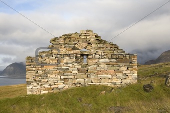 Remains of viking church