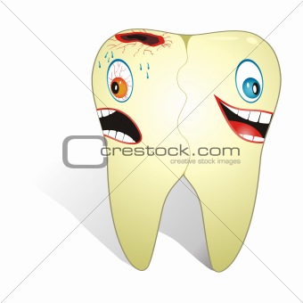 Tooth With Two Faces