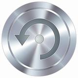 Refresh Icon on Silver Button