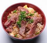 meat in a rice